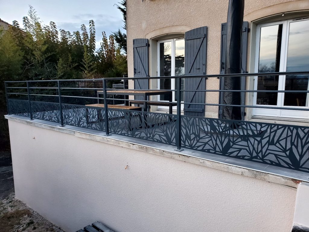 Balustrade de terrasse