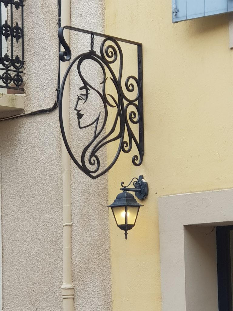 Enseigne Salon de coiffure