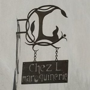 Enseigne de Maroquinerie