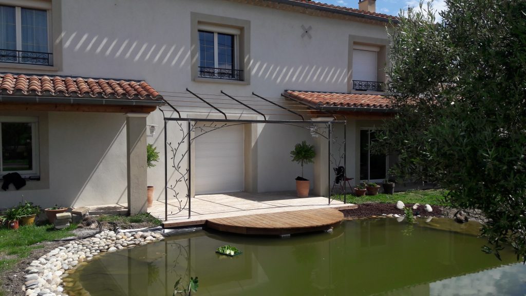 Pergola végétale