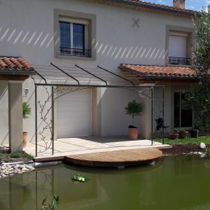 Pergola végétale
