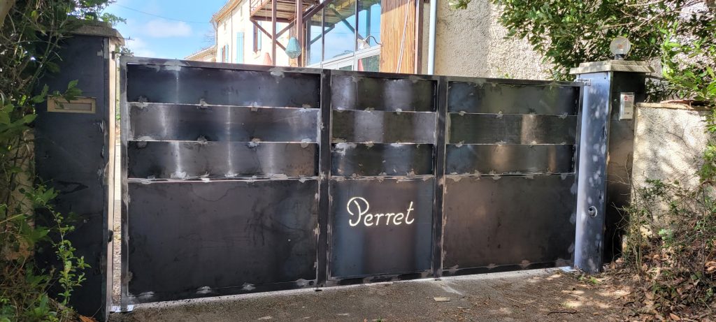 Portail tressé