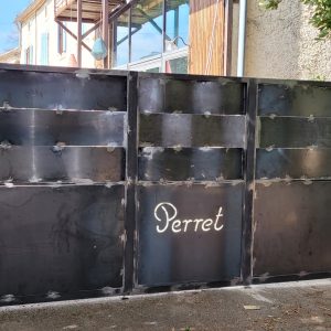 Portail tressé