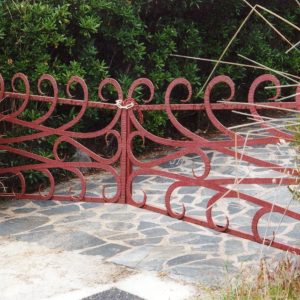 Portail vague volutes